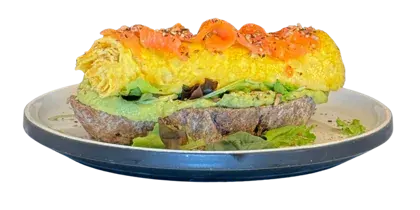 Oslo salmon toast