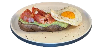L.A. crispy avo toast