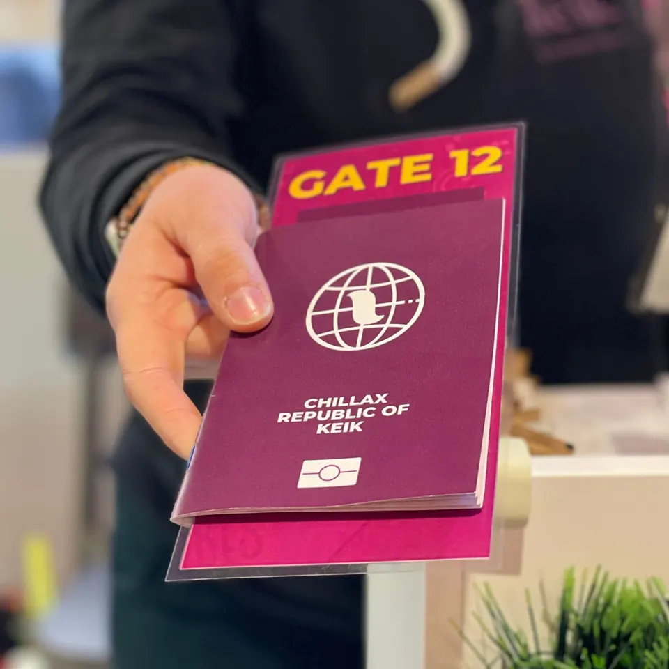 Il Passaporto del Gusto, la fidelity di KEIK, consegnato al banco